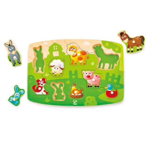 Picture of Farmyard Peg Puzzle